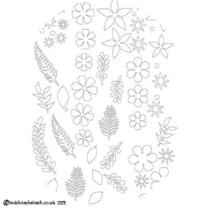 Floral Set 3 SVG